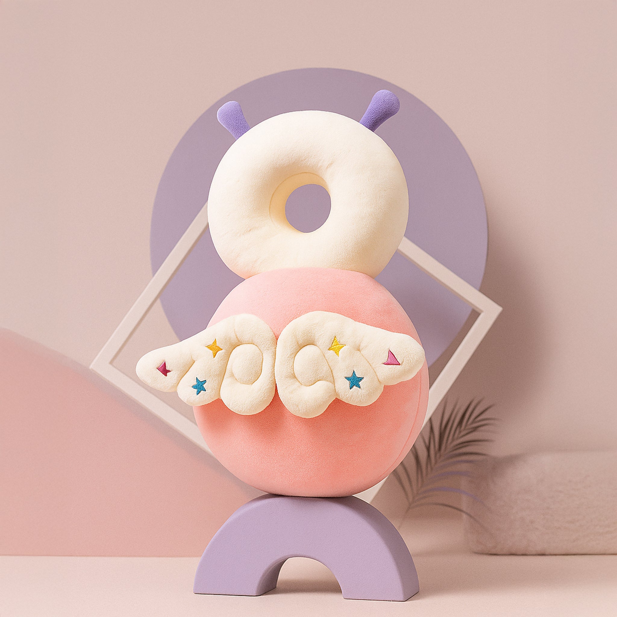 CuteGuard Baby Head Protector – Breathable Safety Cushion Backpack